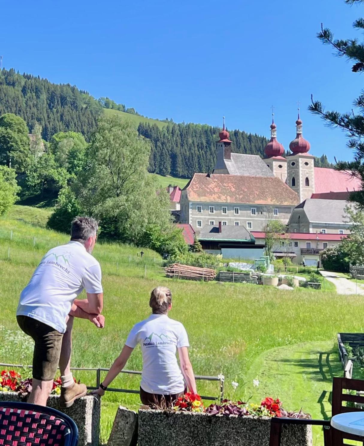 Pension Lambrecht Sankt Lambrecht Eksteriør billede